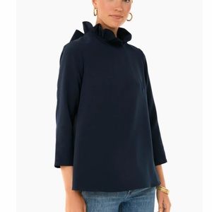 Tuckernuck Navy Faye Blouse